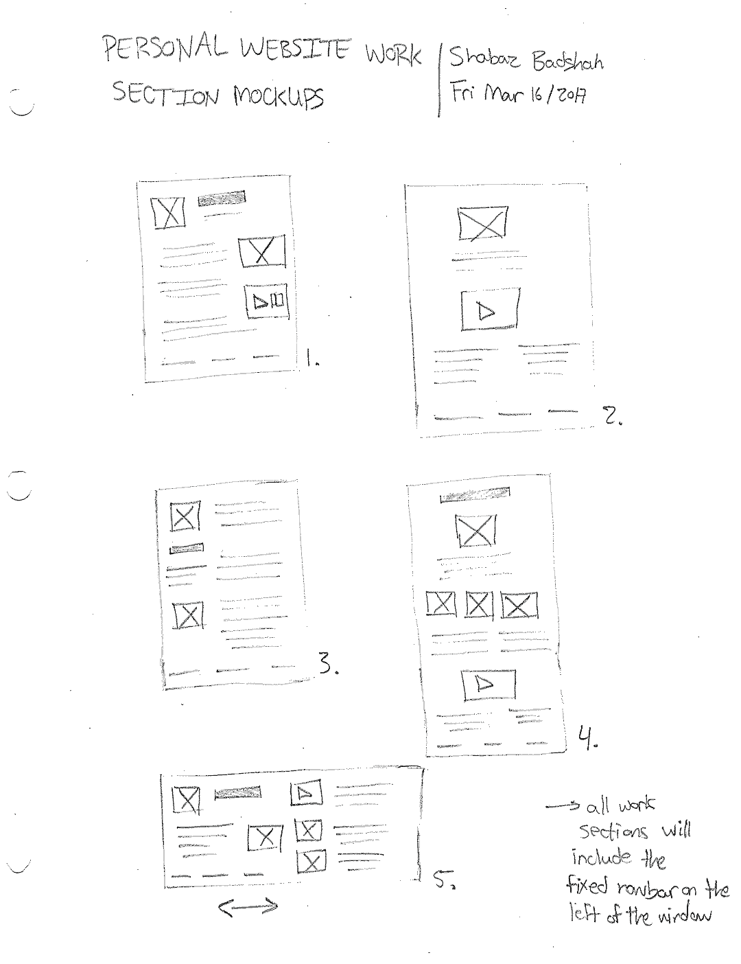 Planning Mockup 4